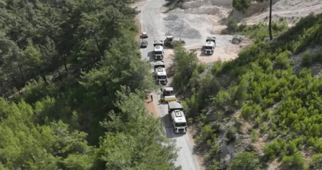 Balıkesir’de Delice Yolu baştan sona yenilendi
