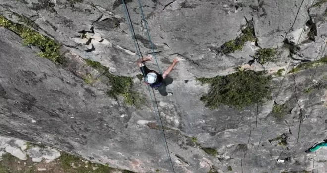 Balıkesir’de Kaya Tırmanış Şenliği 400 sporcuyu buluşturdu