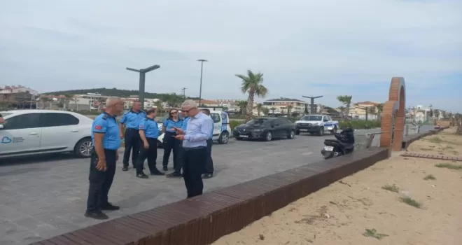 Balıkesir’de Sarımsaklı Plajında sıkı denetim