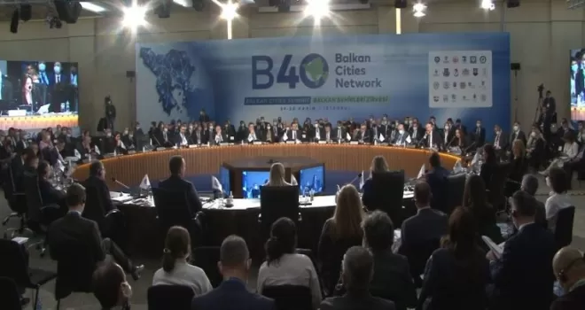 Balkan şehirlerinin belediye başkanları İstanbul’da
