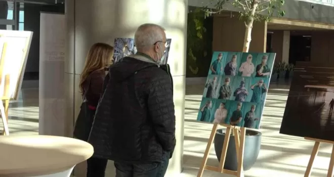 Başakşehir Çam ve Sakura Şehir Hastanesi’nde “İnce Çizgi” sergisi
