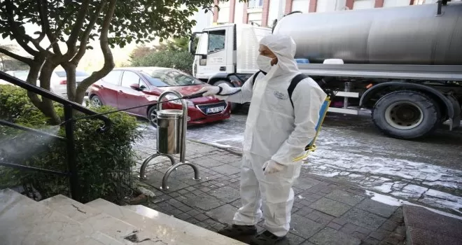 Başakşehir’de köşe bucak hijyen seferberliği
