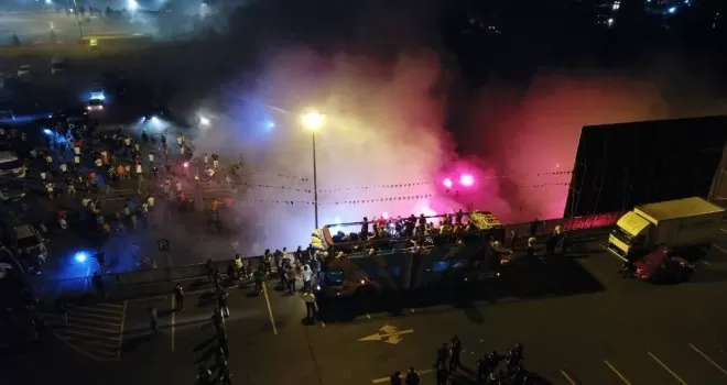 Başakşehir’de şampiyona muhteşem kutlama
