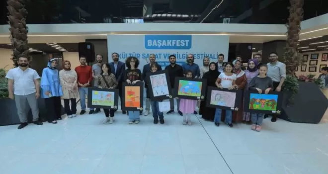 Başakşehirli çocuklar resim yarışmasında marifetlerini gösterdi

