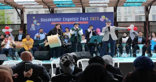 Başakşehirliler Engelsiz Fest’te doyasıya eğlendi
