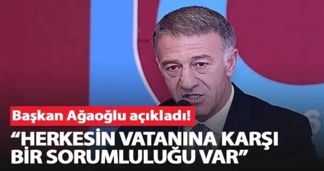 Başkan Ağaoğlu’ndan Deprem Hakkında Flaş Açıklamalar!