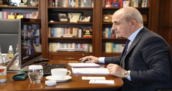 Başkan Akgün, Rezilyans Projesi toplantısına katıldı
