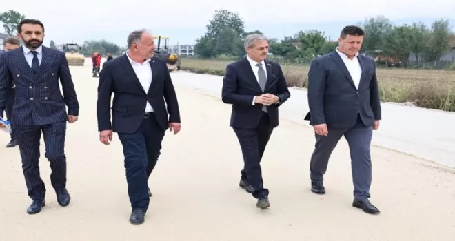 Başkan Alemdar Akyazı’da yatırımları inceledi