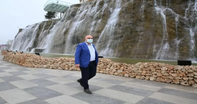 Başkan Altınok, bakımları tamamlanan Büyük Keçiören Şelalesi’ni inceledi
