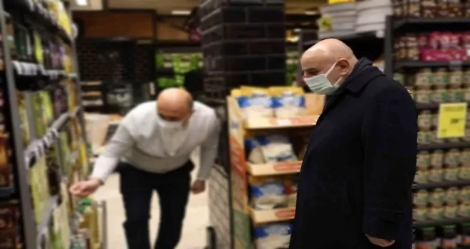 Başkan Altınok’tan market denetimi
