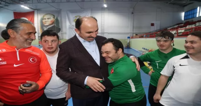 Başkan Altya: Engelleri birlikte aşıyoruz