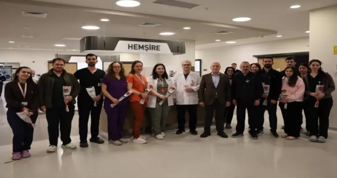 Başkan Bozbey’den sağlık çalışanlarına ziyaret