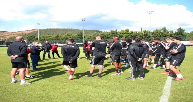 Başkan Çebi, takımla bir araya geldi
