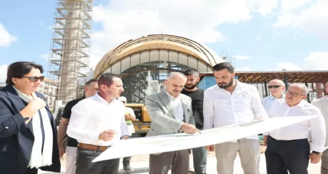 Başkan Çiftçi’den vizyon projelere yerinde inceleme