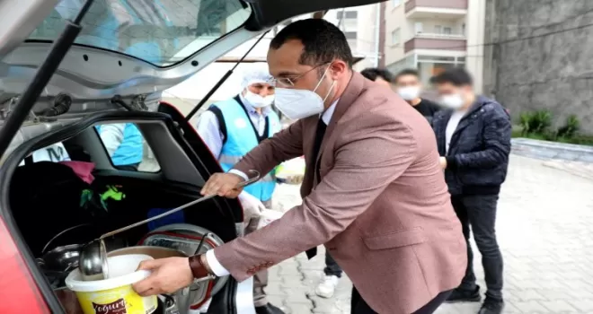 Başkan Ekim: "Kimseyi yanlız bırakmayız”
