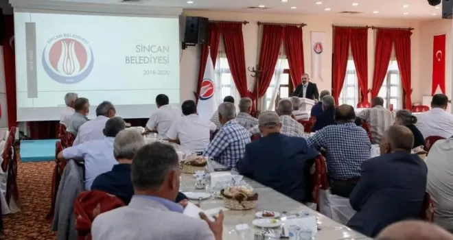 Başkan Ercan muhtarlarla bir araya geldi
