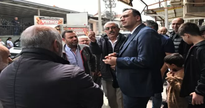 Başkan Eşki vatandaşları dinledi