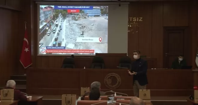Başkan Gökhan Yüksel apartman görevlileri ile buluştu
