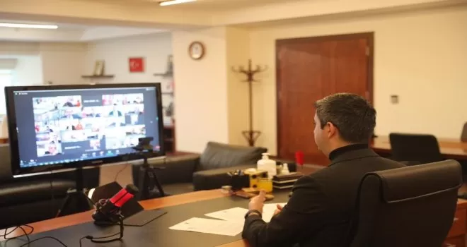 Başkan Gökhan Yüksel, TBB’nin düzenlediği konferansta konuştu
