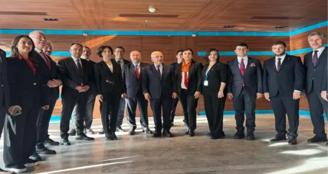 Başkan Kınay, Strazburg’da Avrupa Konseyi Genel Kurulu’na katıldı