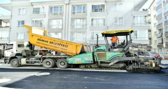 Başkan Köse asfalt çalışmalarını denetledi
