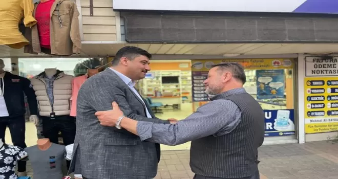 Başkan Oğuz ekmek teknelerine ziyaretlerini sürdürüyor
