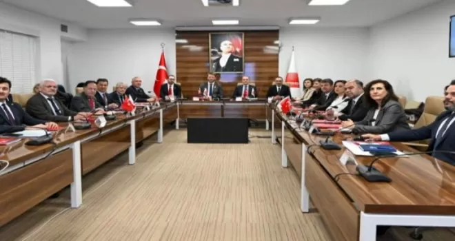 Başkan Seçer Avrupalı Başkanları ağırladı