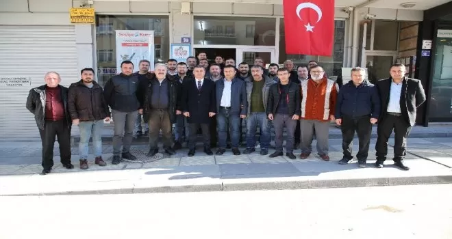 Başkan Şimşek Esnaf Toplantıları’na devam ediyor
