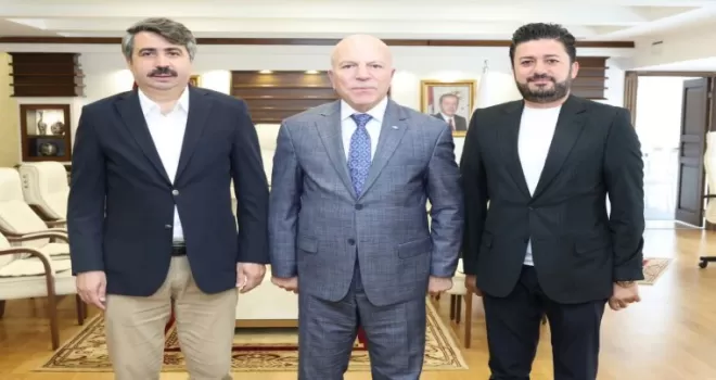 Başkan Yılmaz’dan Erzurum’a nezaket ziyaret