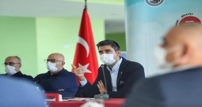 Başkan Yüksel muhtarlar ile bir araya geldi
