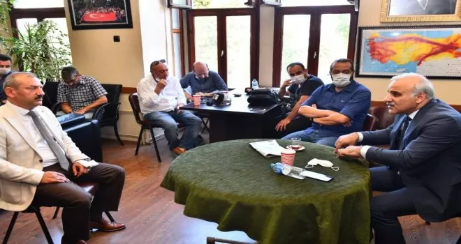 Başkan Zorluoğlu Trabzon Gazeteciler Cemiyeti’ni ziyaret etti
