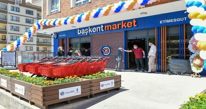 “Başkent Market” açıldı
