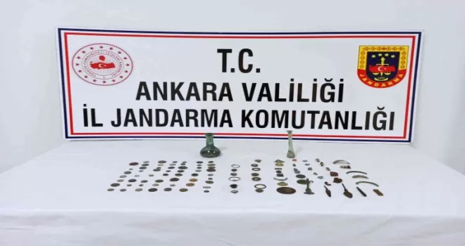 Başkent’te 100’ü aşkın tarihi eser ele geçirildi
