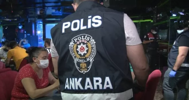 Başkent’te 750 polisin katılımıyla koronavirüs denetimi
