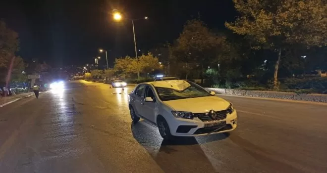 Başkent’te bisikletli çocuğa otomobil çarptı
