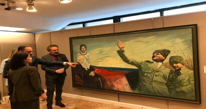 Başkent’te Cumhuriyet’in 99’uncu yılına özel sergi
