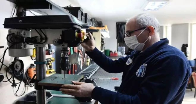 Başkent’te engelli dostu hizmet devam ediyor
