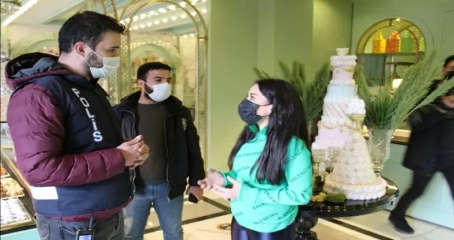 Başkent’te korona virüs denetimi
