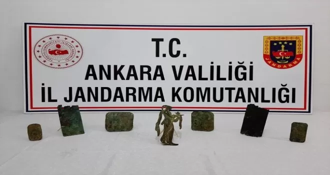 Başkent’te tarihi eser kaçakçılığı operasyonu
