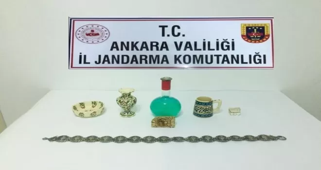 Başkent’te tarihi eser operasyonu
