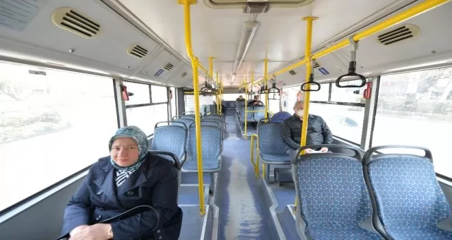 Başkent’te toplu taşıma araçlarını kullanan vatandaşların sayısı yüzde 84 azaldı
