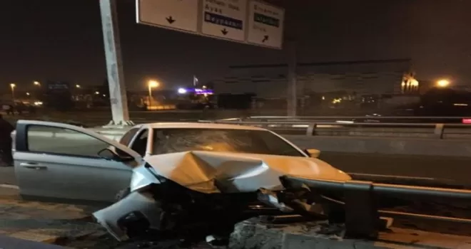 Başkent’te trafik kazası: 1 yaralı
