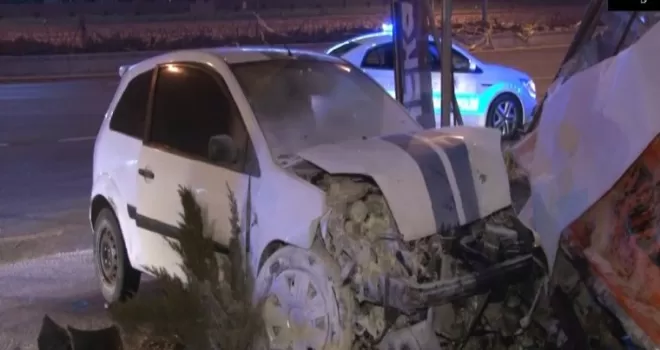 Başkent’te zincirleme kaza: 3 yaralı
