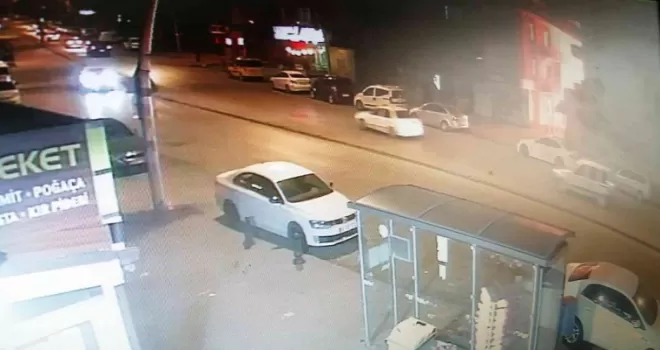 Başkent’teki patlama anı kamerada
