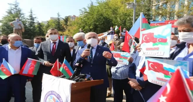 Başkent’ten Azerbaycan’a destek

