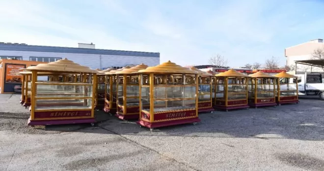 Başkentli engelliler simit camekanlarına kavuştu
