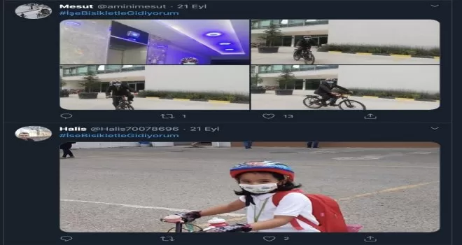 Başkentliler sıfır emisyon için pedal çevirdi
