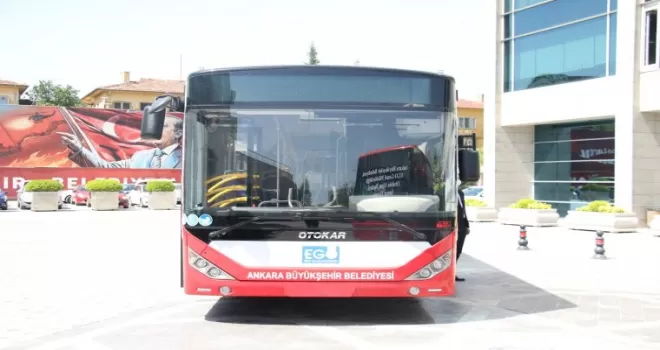 Başkentliler yeni otobüslerine kavuşuyor
