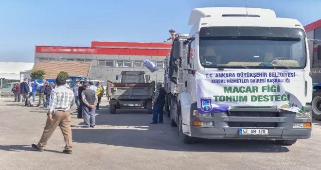 Başkentte 25 ilçenin toprağı tohumla buluşuyor
