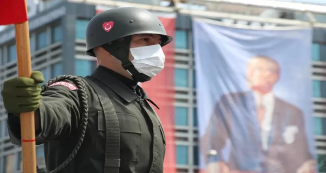 Başkentte 30 Ağustos Zafer Bayramı yürüyüşü

